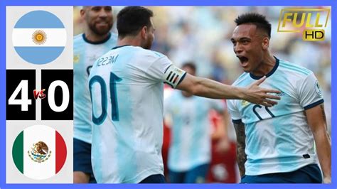 argentina vs mexico 2019
